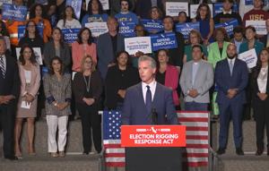 WATCH: CA Dems announce congressional redistricting effort WATCH: CA Dems announce congressional redistricting effort