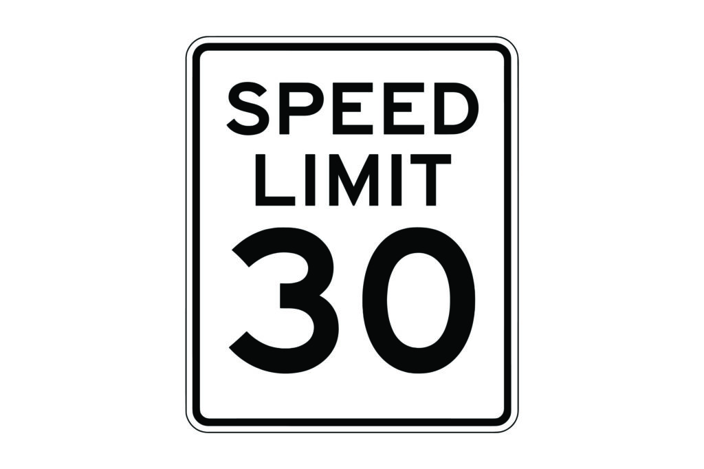 30 MPH Speed Limit