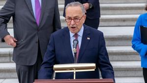Senate Democrats vow to make budget resolution vote painful for Republicans