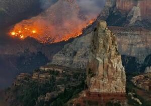 Grand Canyon fire now 54% contained; 144,432 acres burned