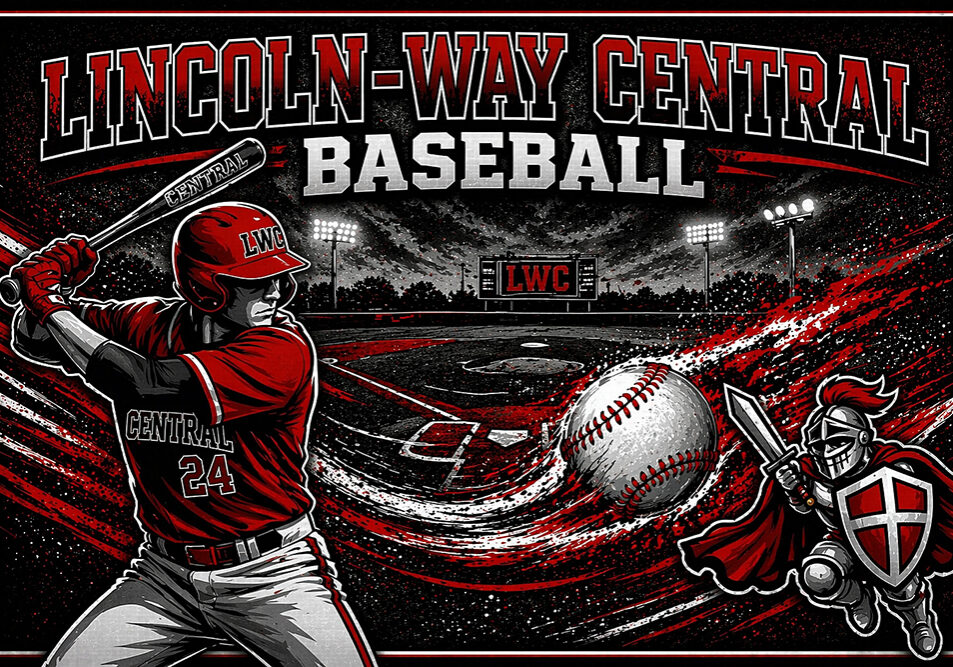 Lincoln Way Central Baseball Graphic