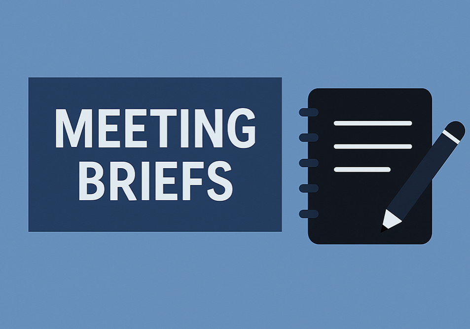 Meeting-Briefs